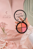 پالت رژگونه ۴ رنگ گلی فلاور (Glee Flower)