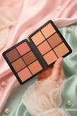 پلت کانتور و رژگونه 12 رنگ دیاموند (Diamond Beauty) - پیگمنت بالا