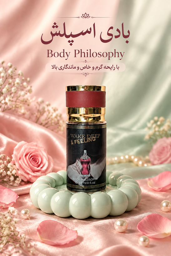 بادی اسپلش بادی فیلاسفی (Body Philosophy) حجم 88 میل - با رایحههای ادکلنی معروف
